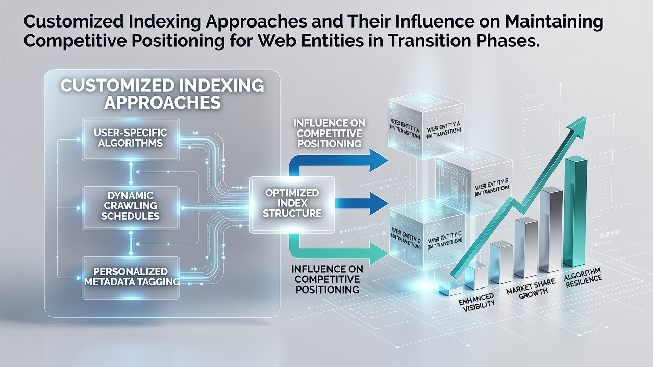 Customized Indexing Approaches and Their Role in Sustaining Competitive Edges During Web Entity Transitions