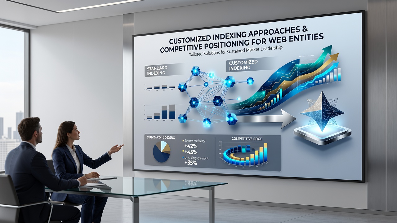 Flowchart illustrating phased indexing adjustments during website platform migrations and competitive analysis cycles