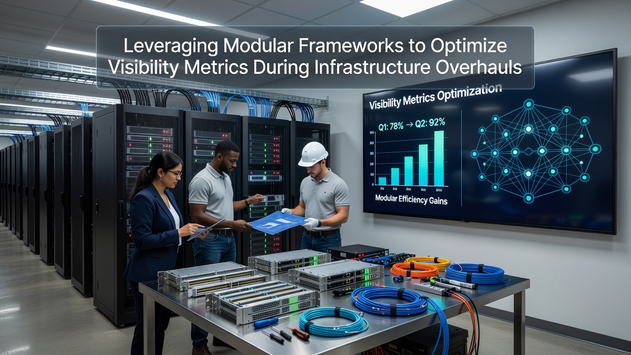 Leveraging Modular Frameworks to Optimize Visibility Metrics During Infrastructure Overhauls